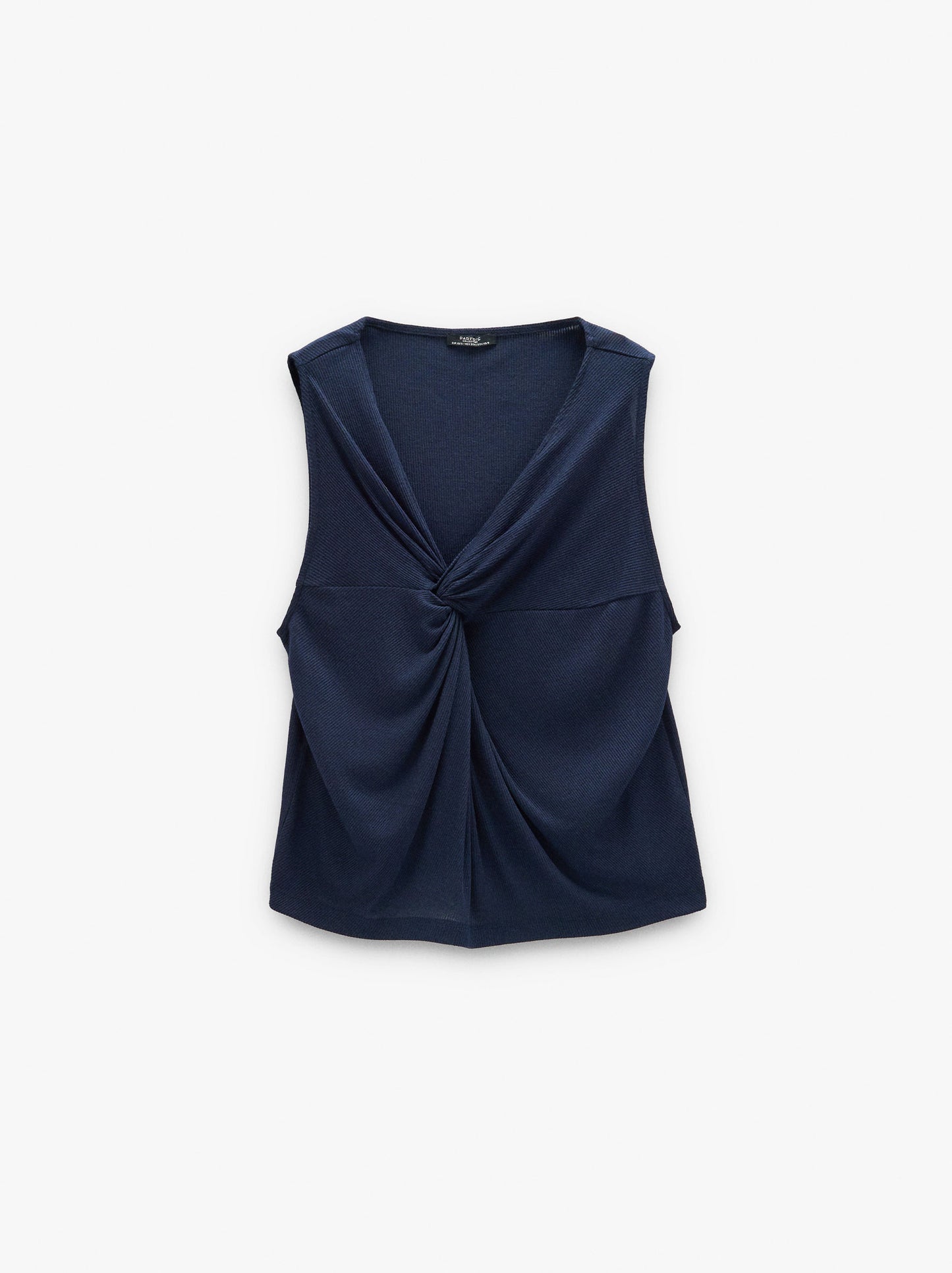 Top Ribbed With Knot