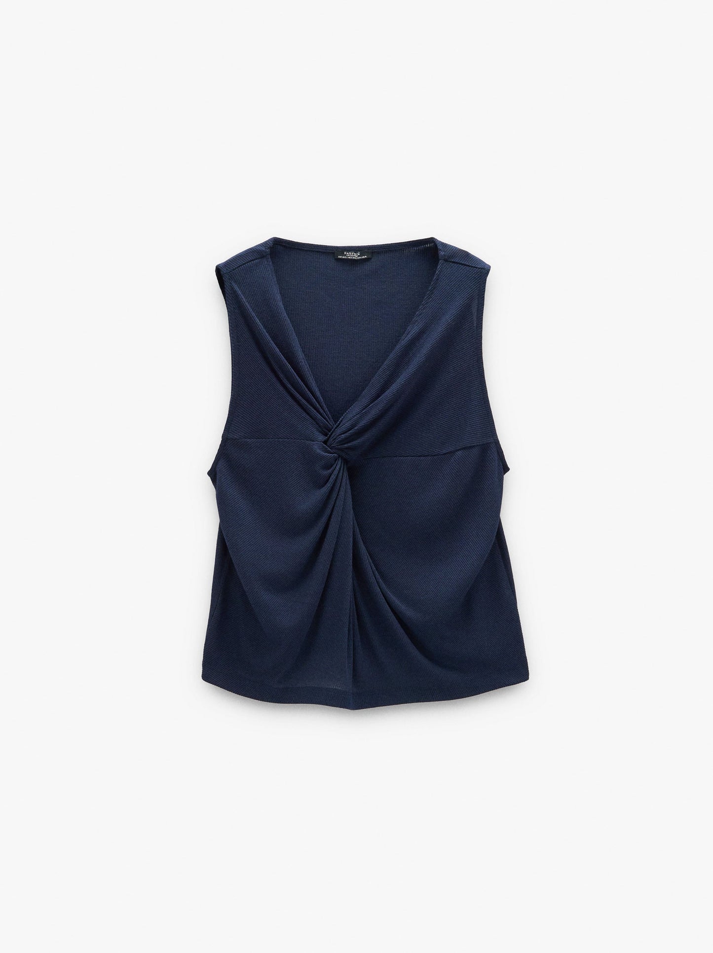 Top Ribbed With Knot