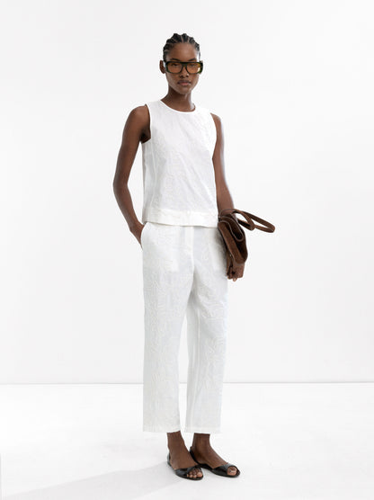 Top With Embroidery 100% Cotton