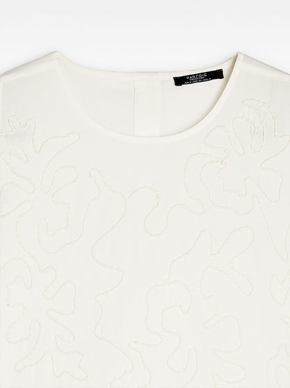 Top With Embroidery 100% Cotton