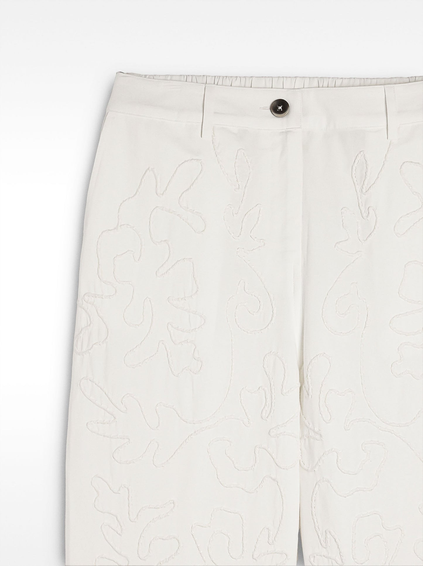 100% Cotton Embroidered Trousers