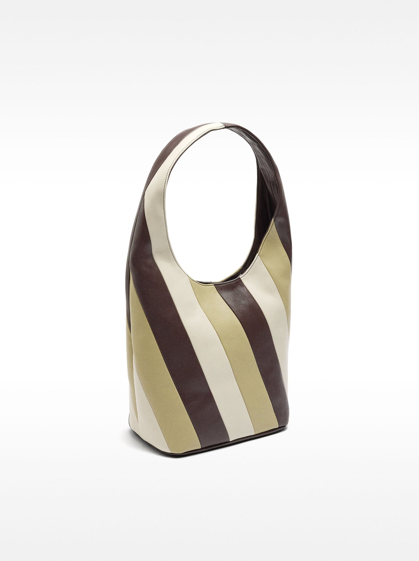 Shoulder Bag With Stripes