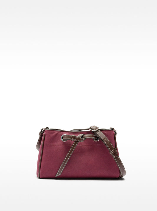 Leather-Effect Crossbody Bag
