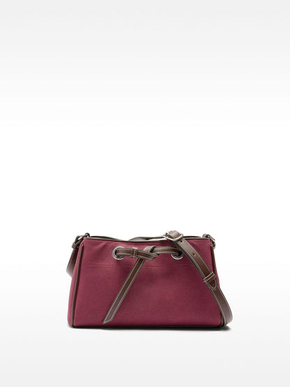 Leather-Effect Crossbody Bag