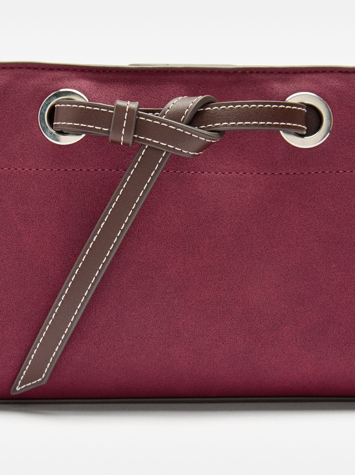 Leather-Effect Crossbody Bag