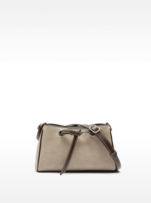 Leather-Effect Crossbody Bag