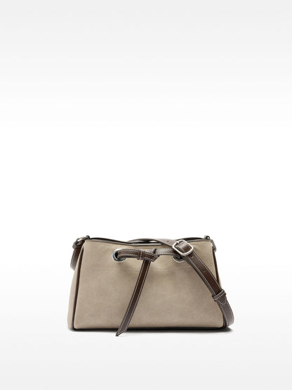 Leather-Effect Crossbody Bag