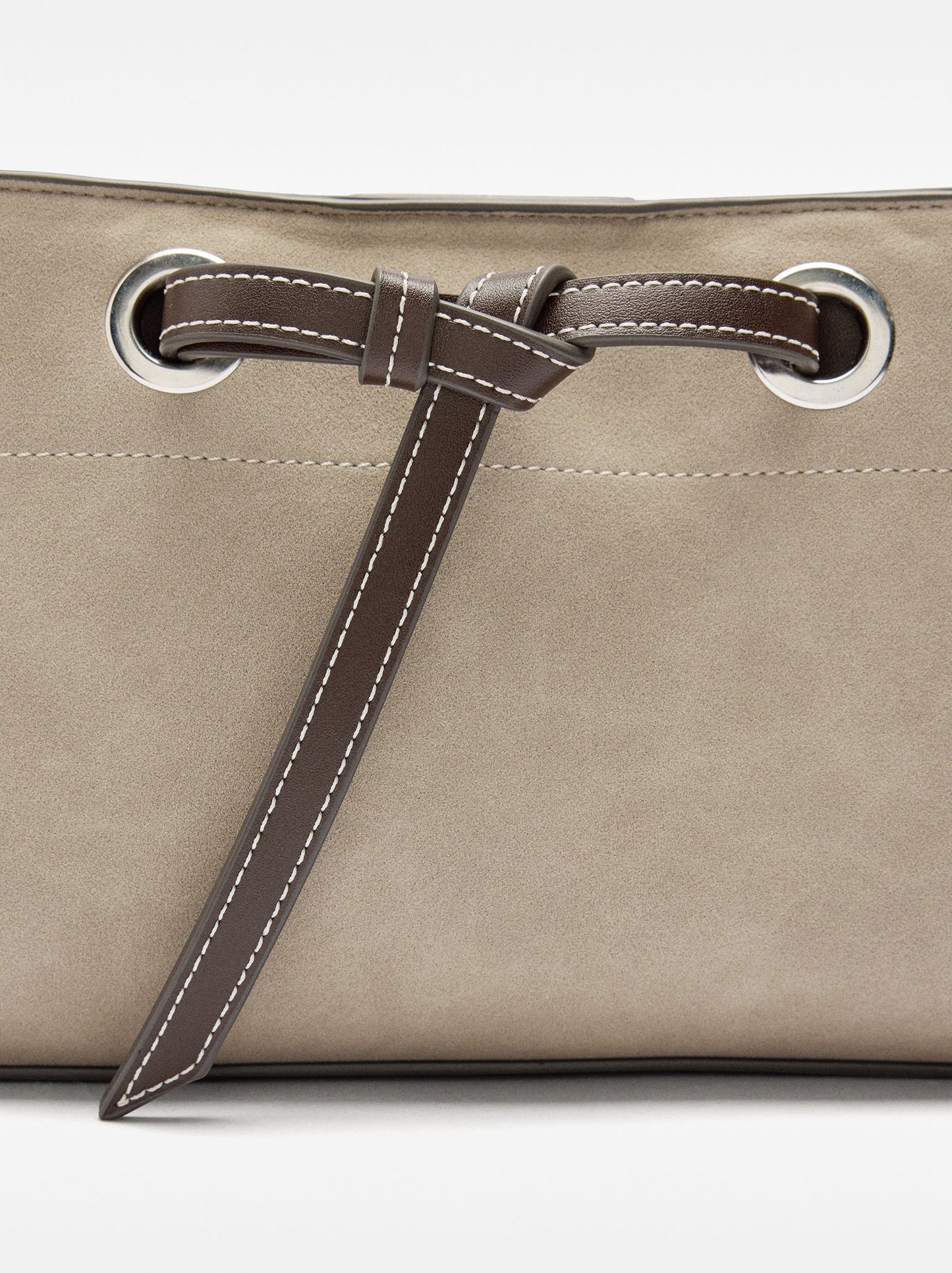 Leather-Effect Crossbody Bag