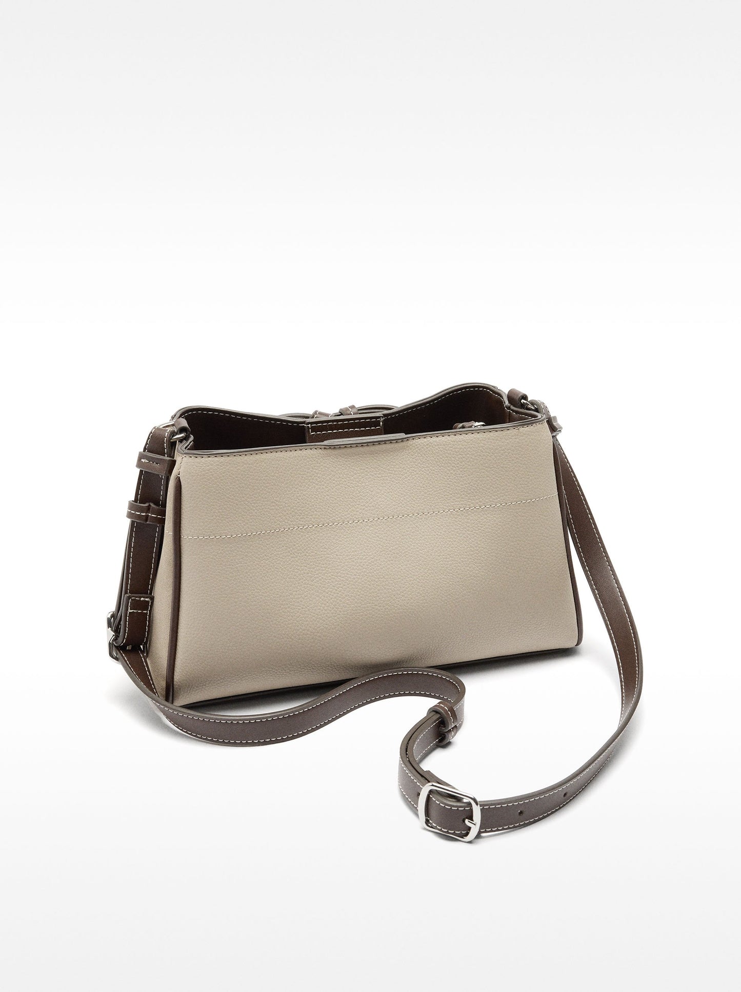Leather-Effect Crossbody Bag