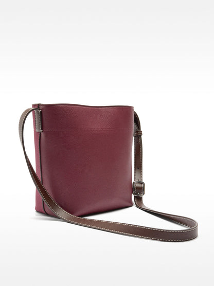 Bucket Bag With Leather-Effect