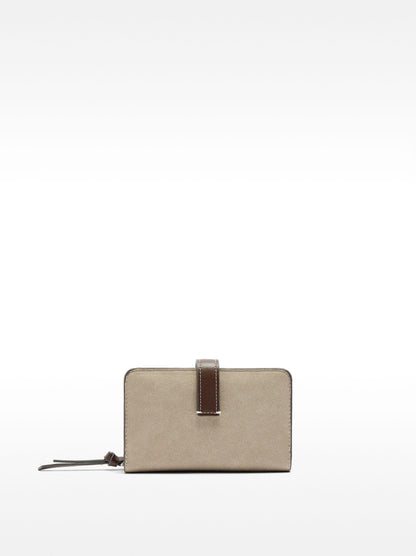 Wallet With Leather-Effect