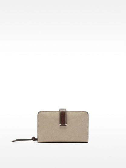 Wallet With Leather-Effect