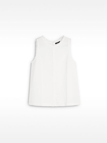 Top With A Blend Of Linen And Lyocell