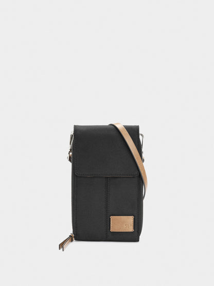 Mobile Phone Bag With Nylon Effect