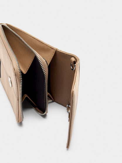 Mobile Phone Bag With Nylon Effect