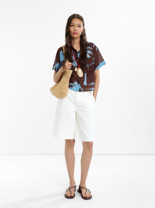 Printed Shirt With 100% Cotton