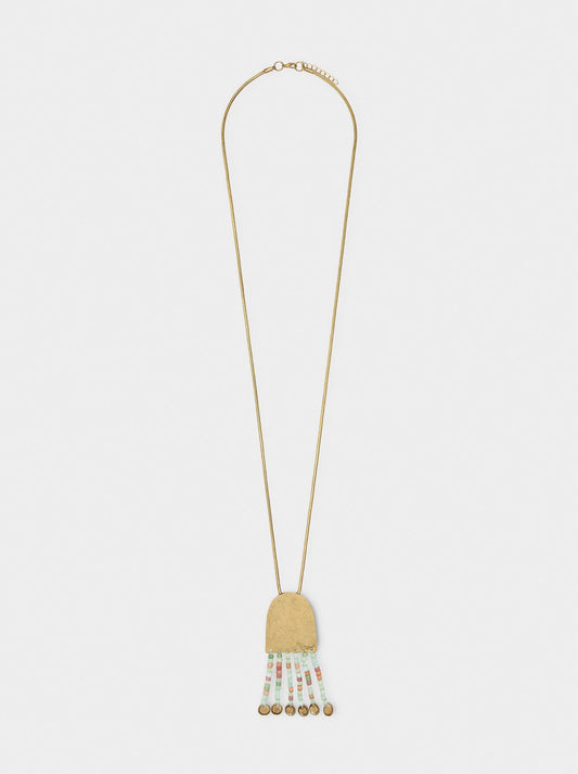 Necklace With Pendant Of Stones