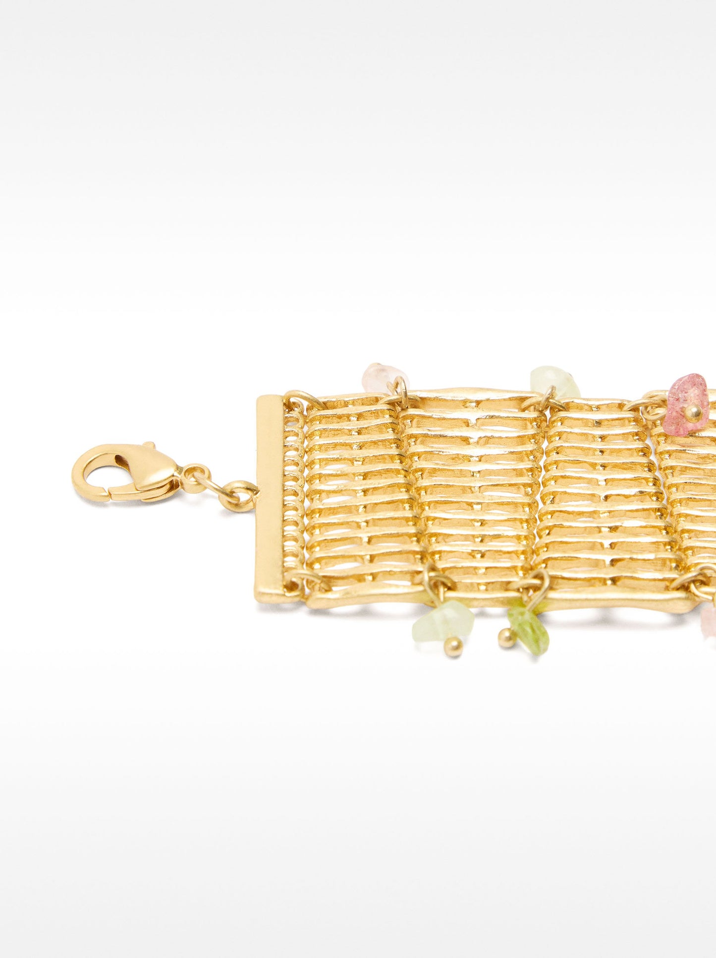 Braided Bracelet With Stones