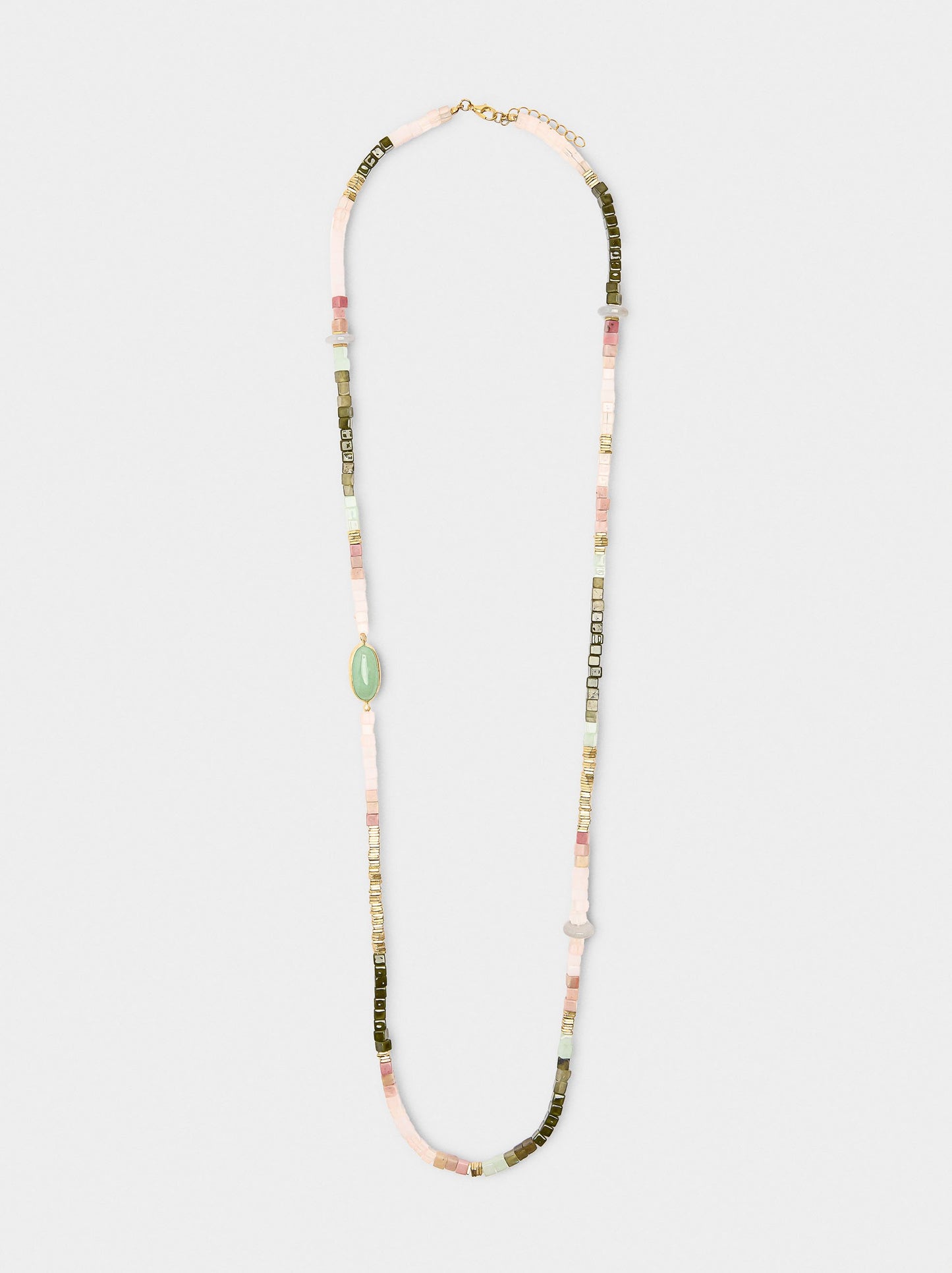 Necklace With Multicolor Stones