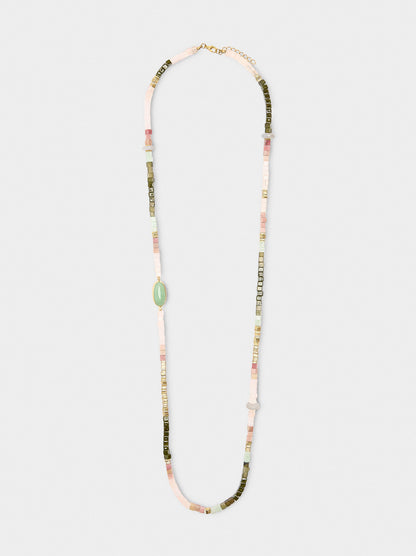 Necklace With Multicolor Stones
