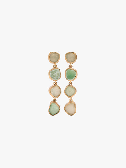 Long Earrings With Stones
