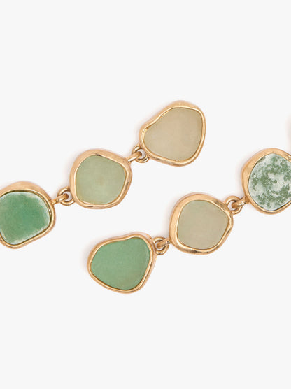 Long Earrings With Stones