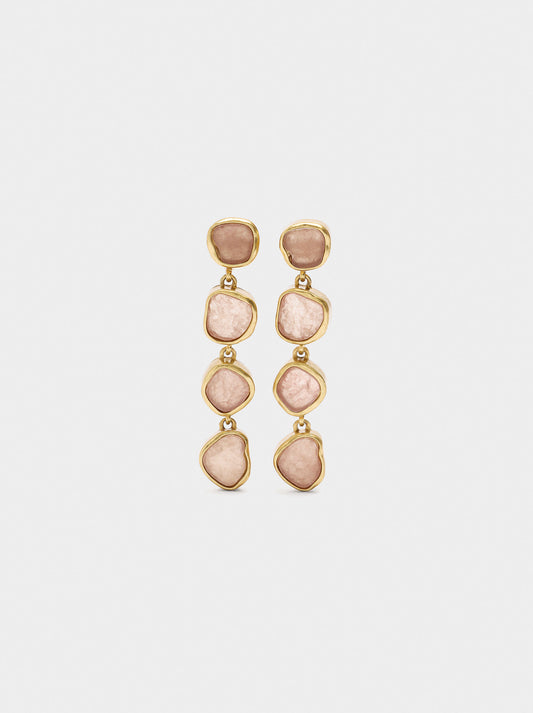 Long Earrings With Stones