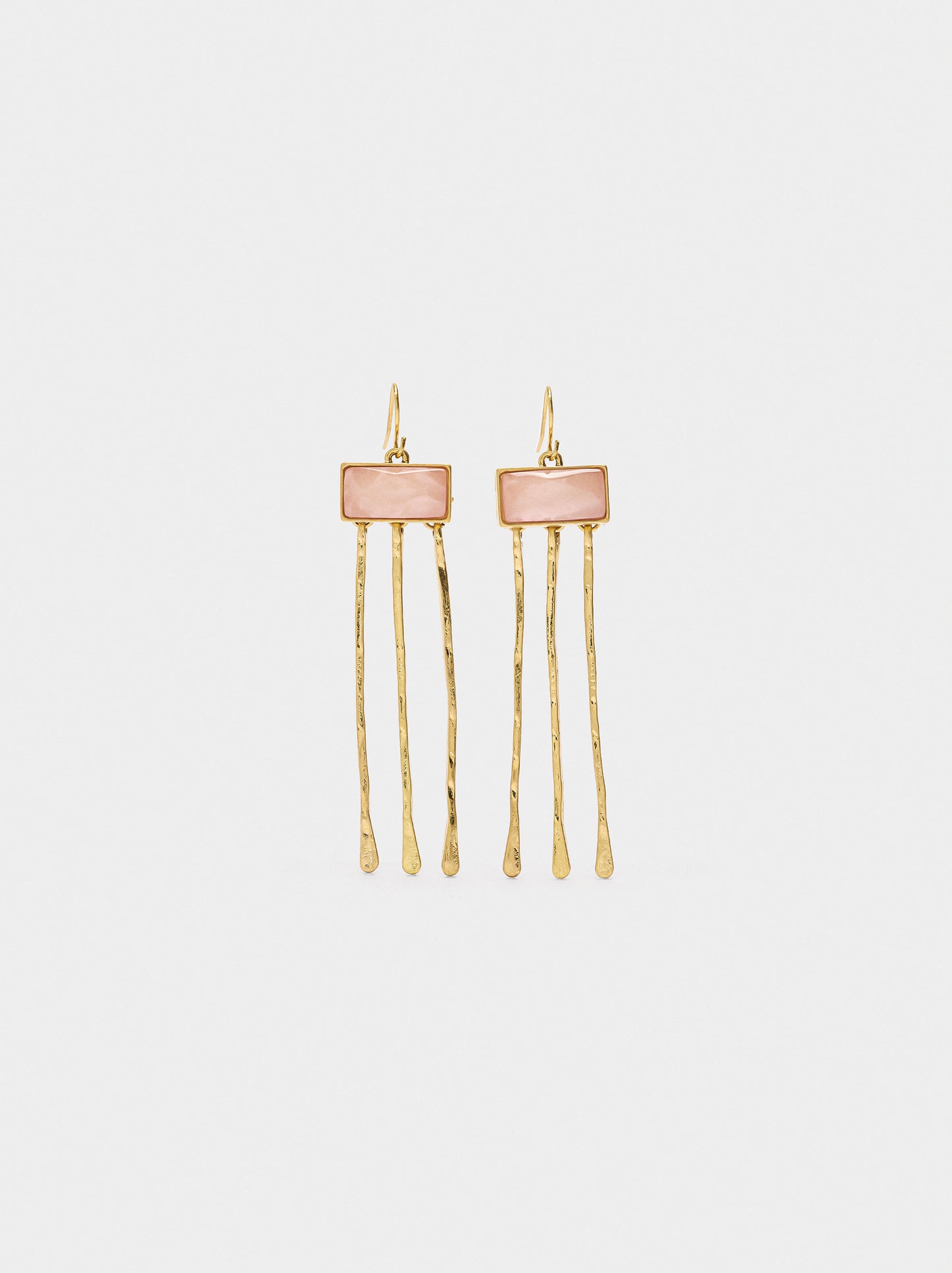 Earrings Bars With Stone