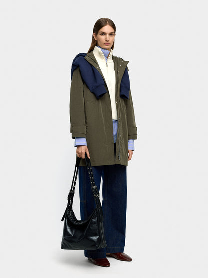 Light Parka With Hood