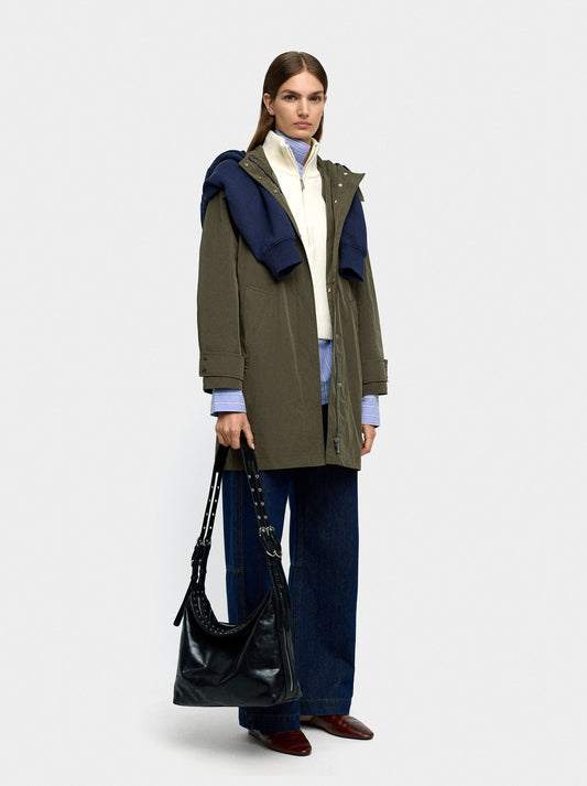 Light Parka With Hood