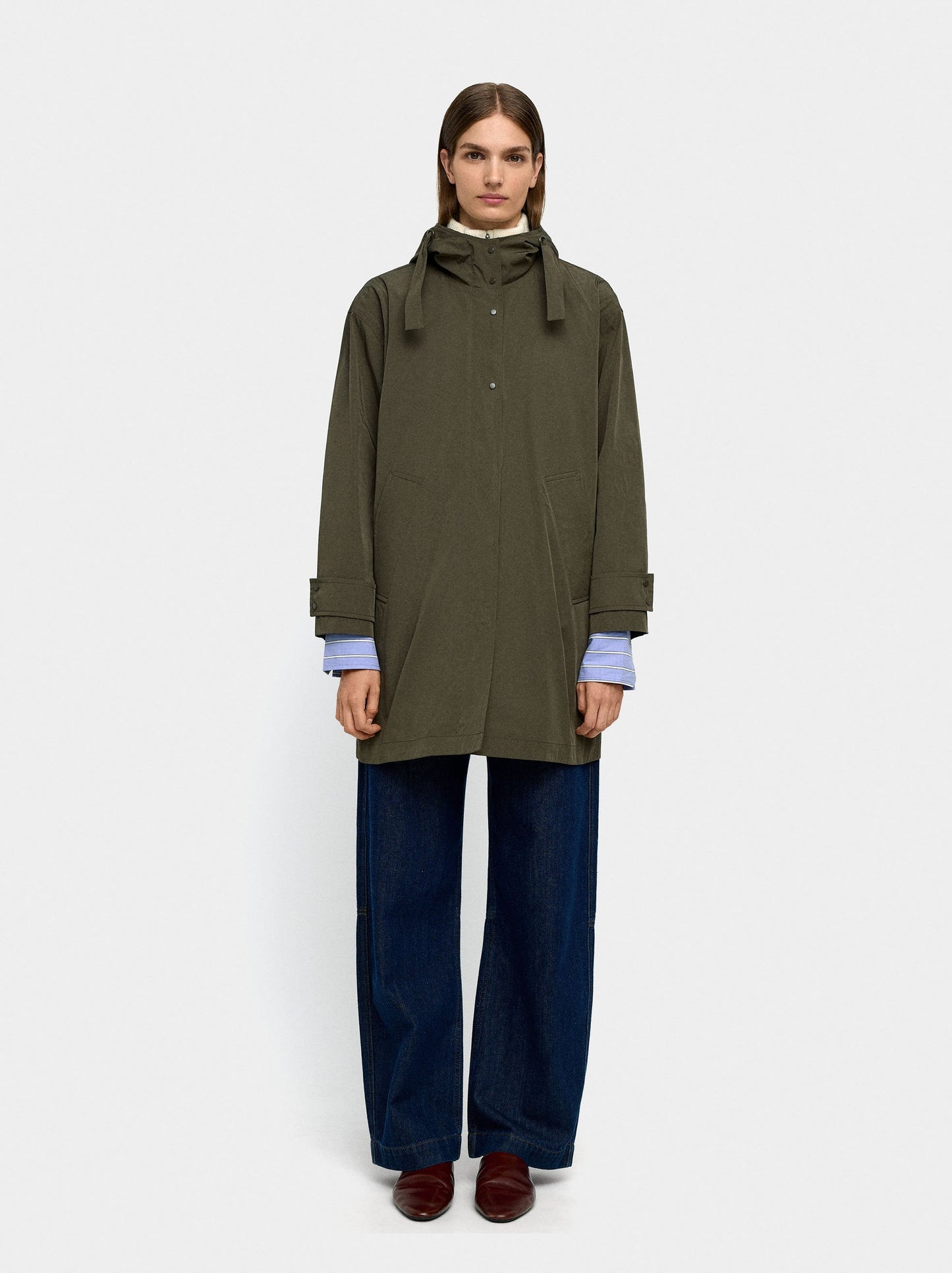 Light Parka With Hood