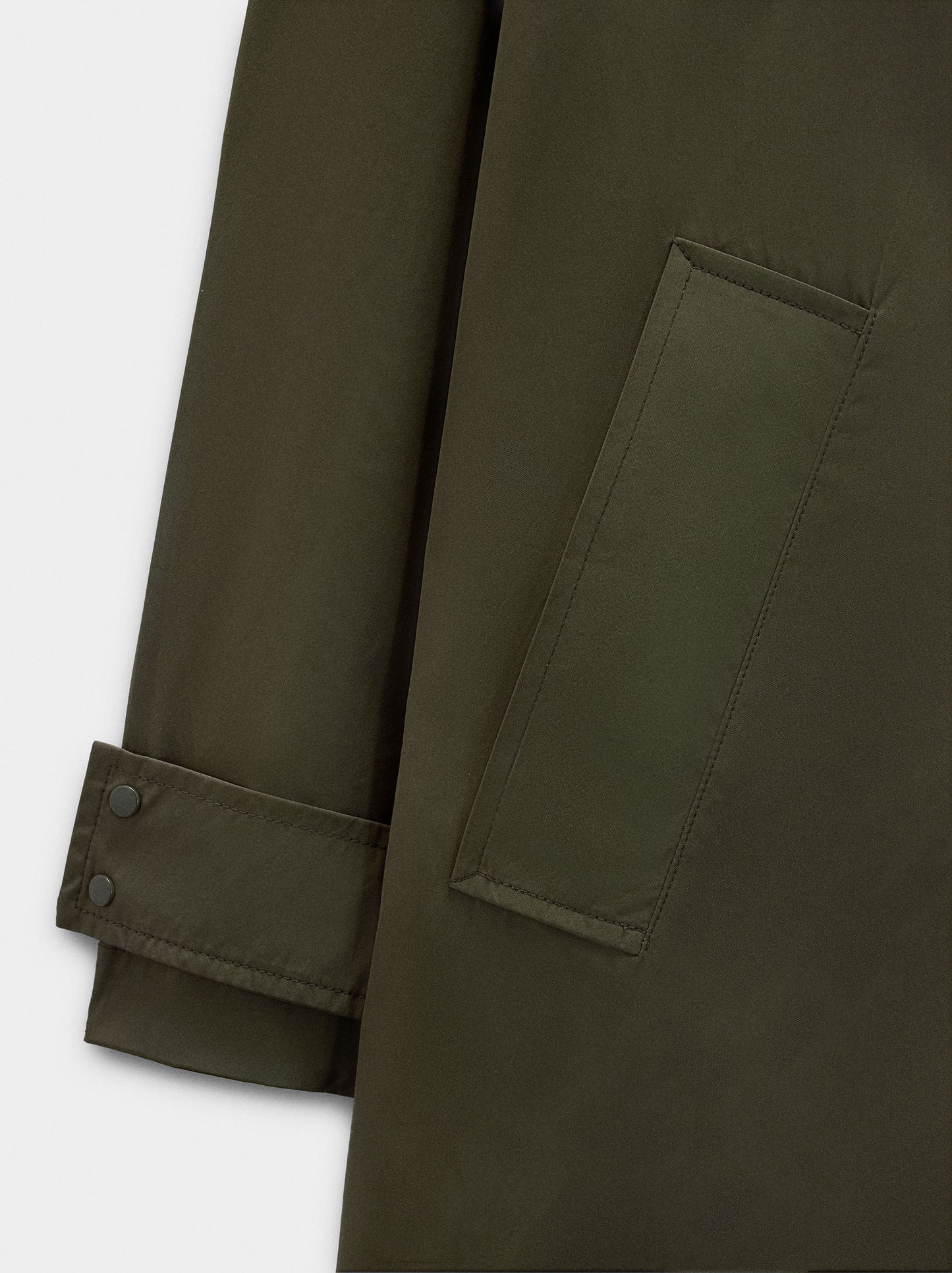 Light Parka With Hood