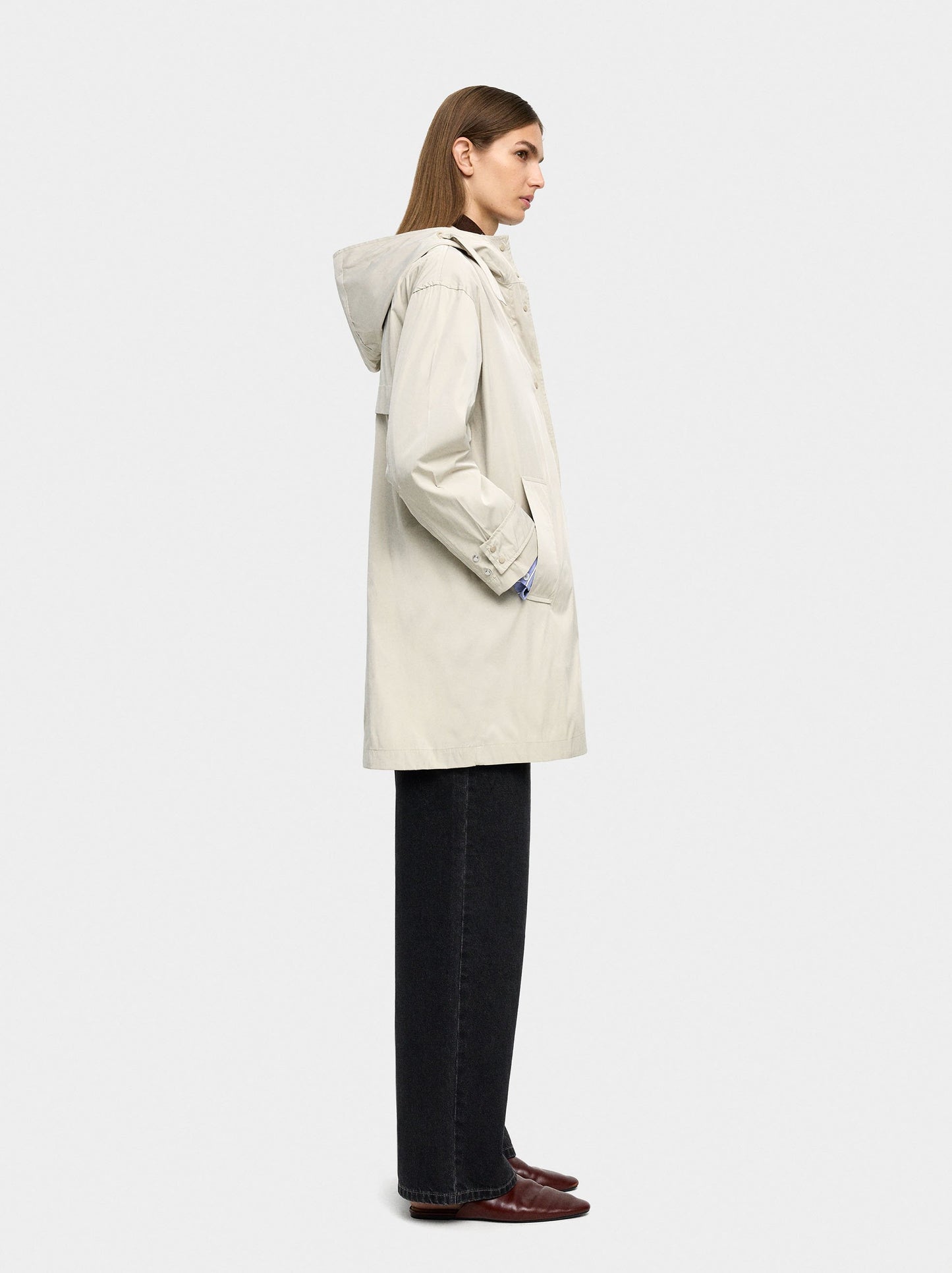 Light Parka With Hood