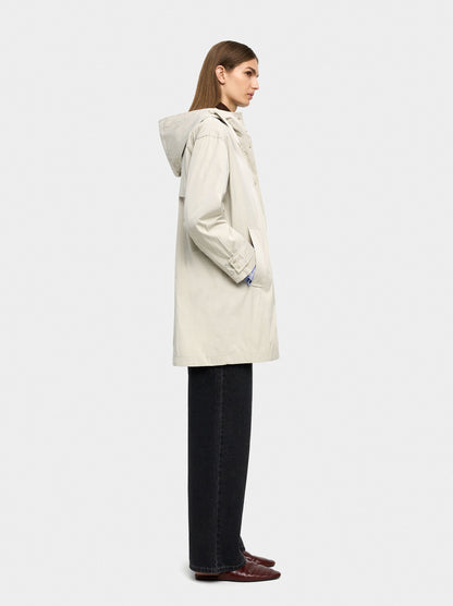 Light Parka With Hood