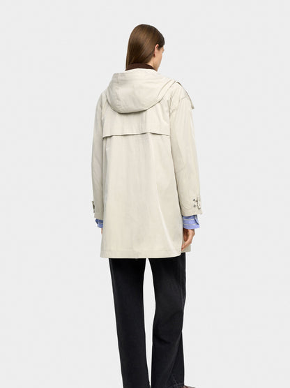 Light Parka With Hood