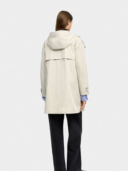 Light Parka With Hood