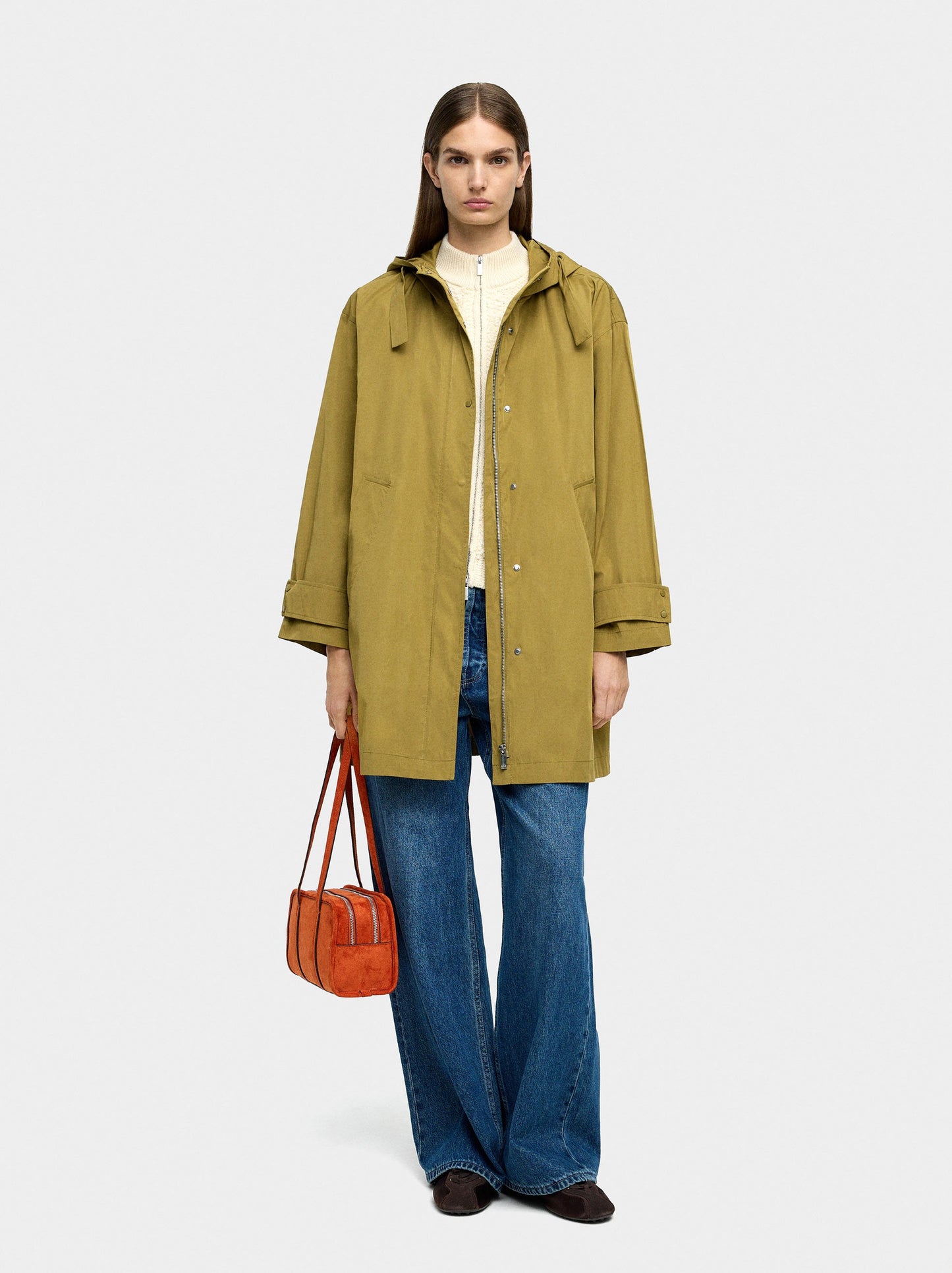 Light Parka With Hood
