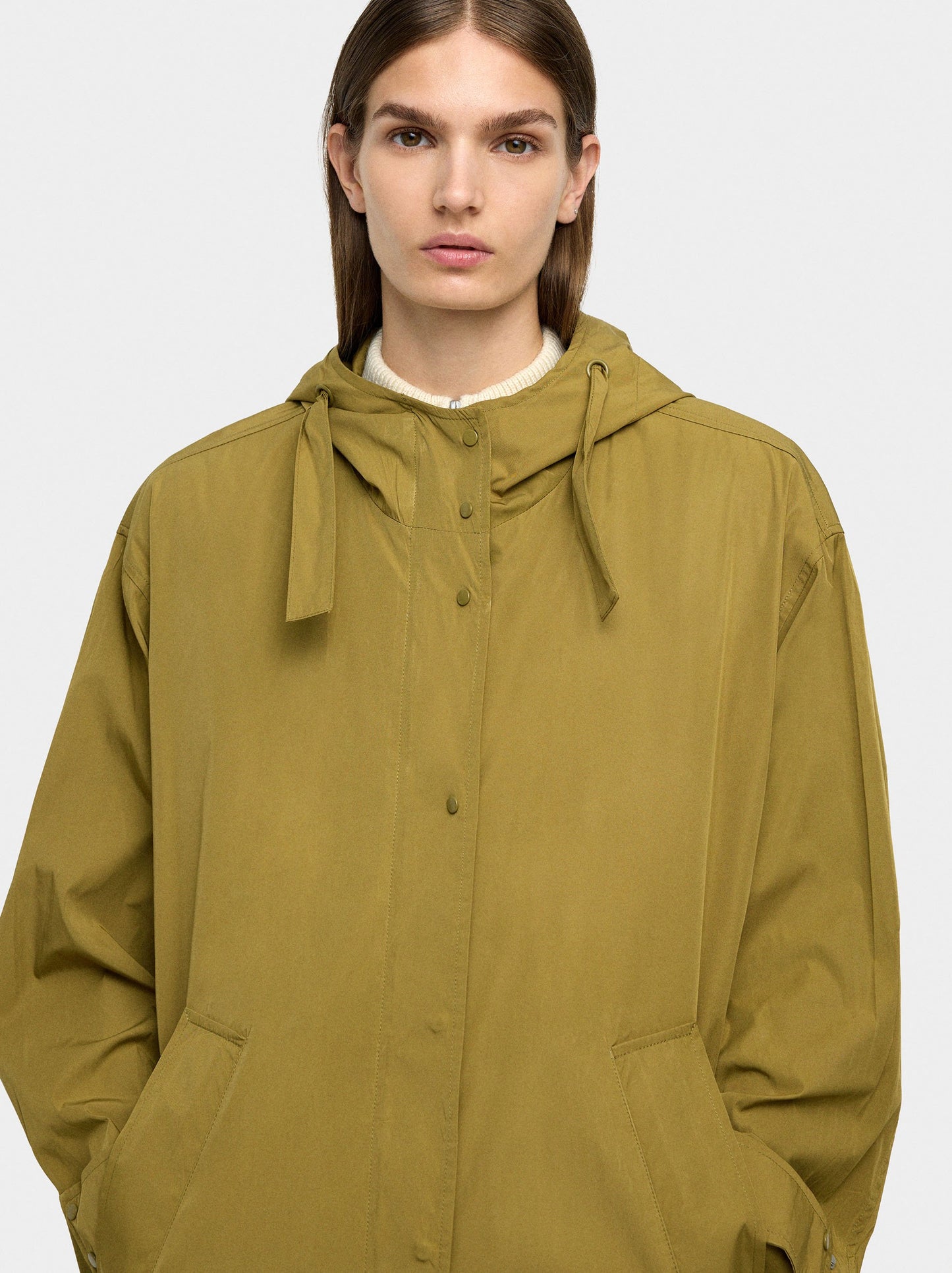 Light Parka With Hood