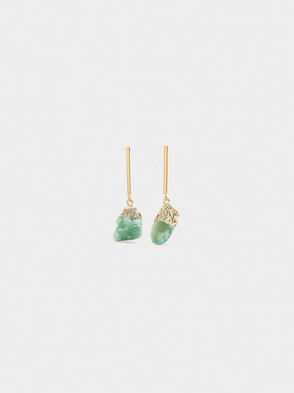 Bar Earrings With Stones