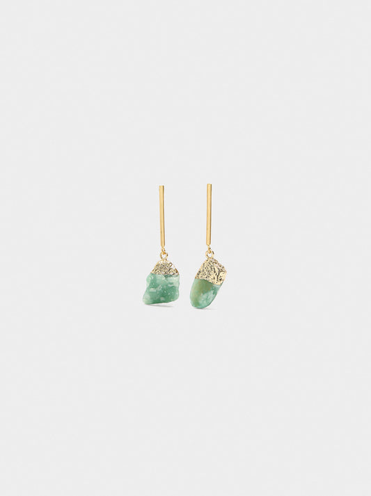 Bar Earrings With Stones