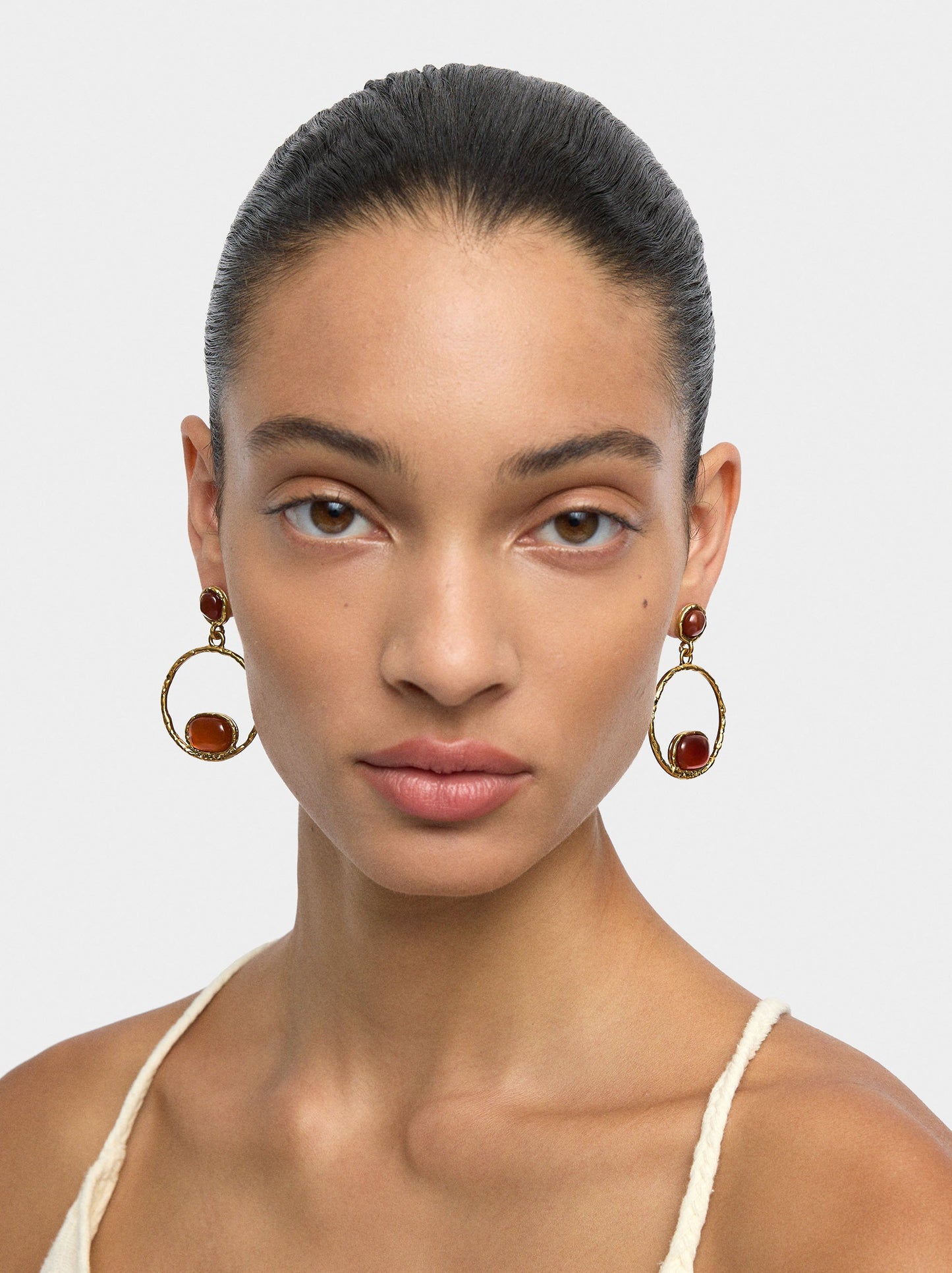 Long Earrings With Stones