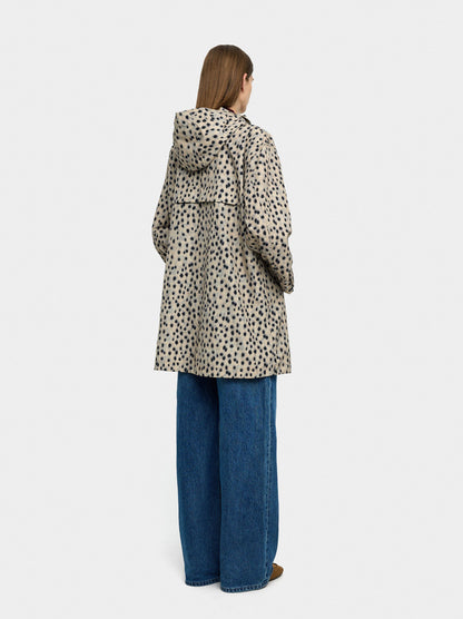 Parka With Animal Print