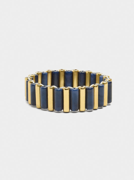 Bracelet With Stone-Effect Beads