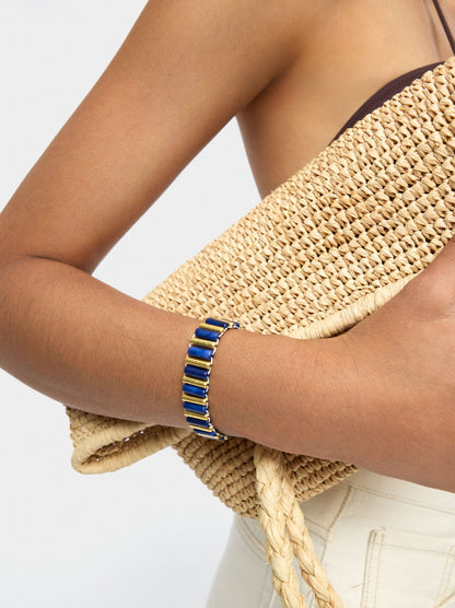 Bracelet With Stone-Effect Beads