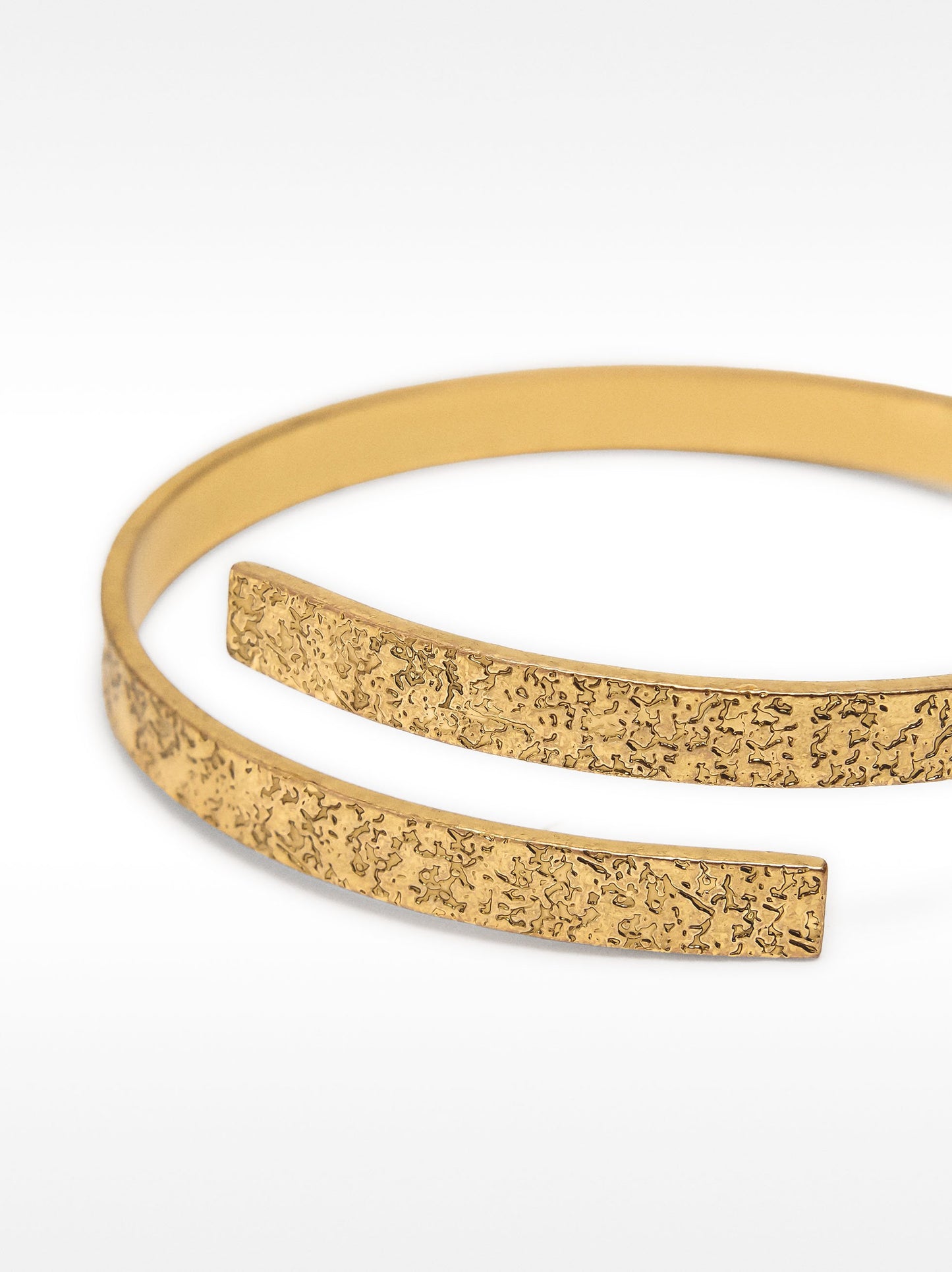 Open Crossed Bracelet