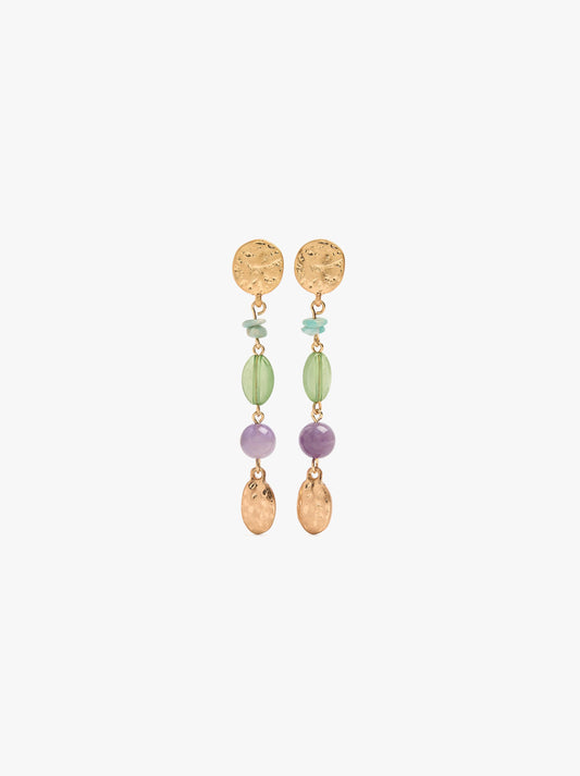 Long Earrings With Stones