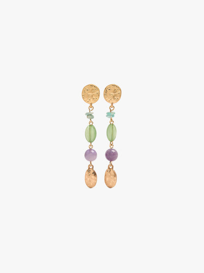 Long Earrings With Stones