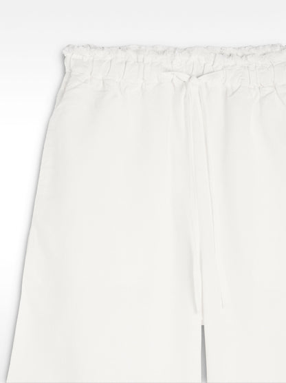 Trousers In A Linen And Lyocell Blend