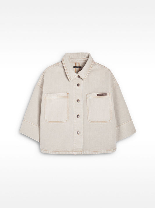 Denim Shirt With Pockets