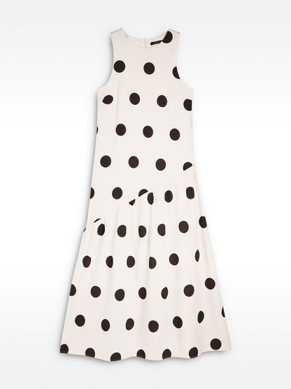 Long Dress With Polka Dots